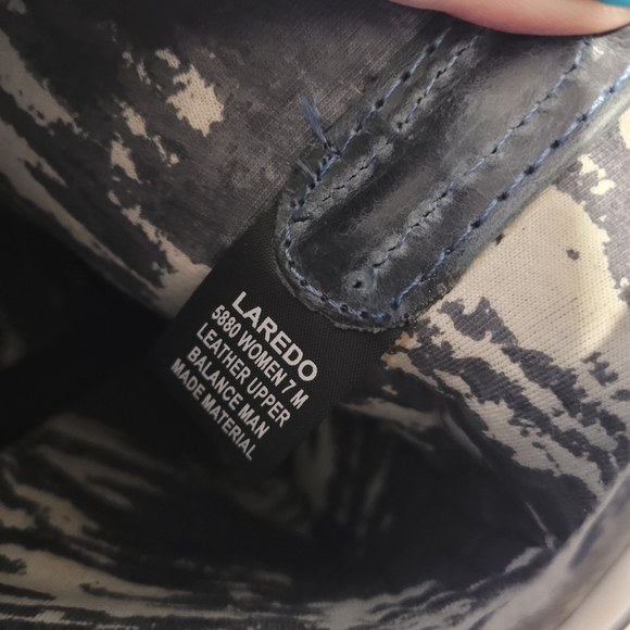 Laredo "Dolly" Boots Size 7 - Picture 6 of 8